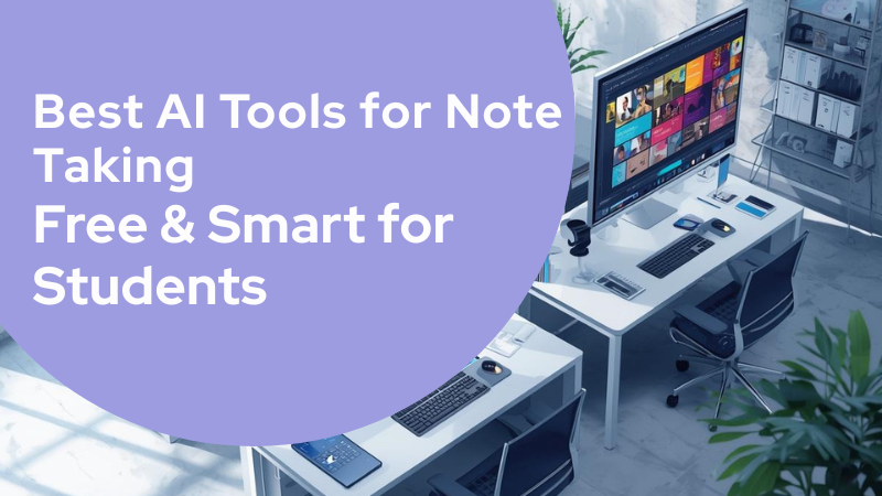 Best free AI note taking tools for students
