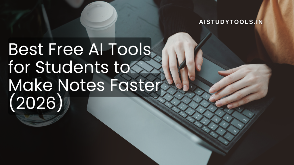 Best Free AI Tools for Students to Make Notes Faster (2026)